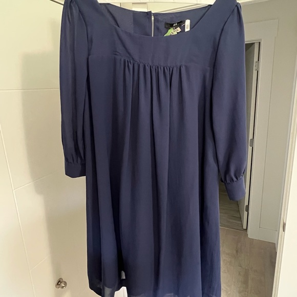 H&M Navy Dress, Size8 - Picture 2 of 5